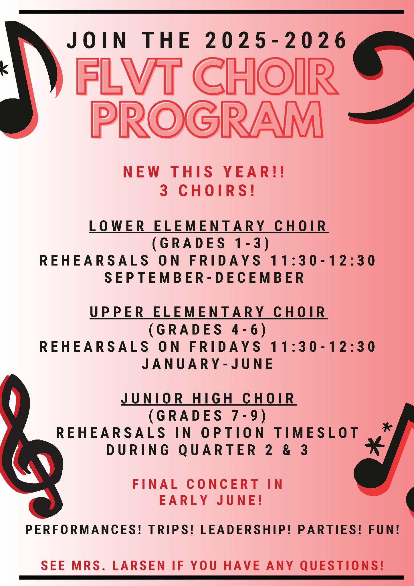 Choir Concert Poster 7 1 