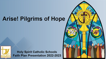 Year One of Faith Plan - Arise! Pilgrims of Hope