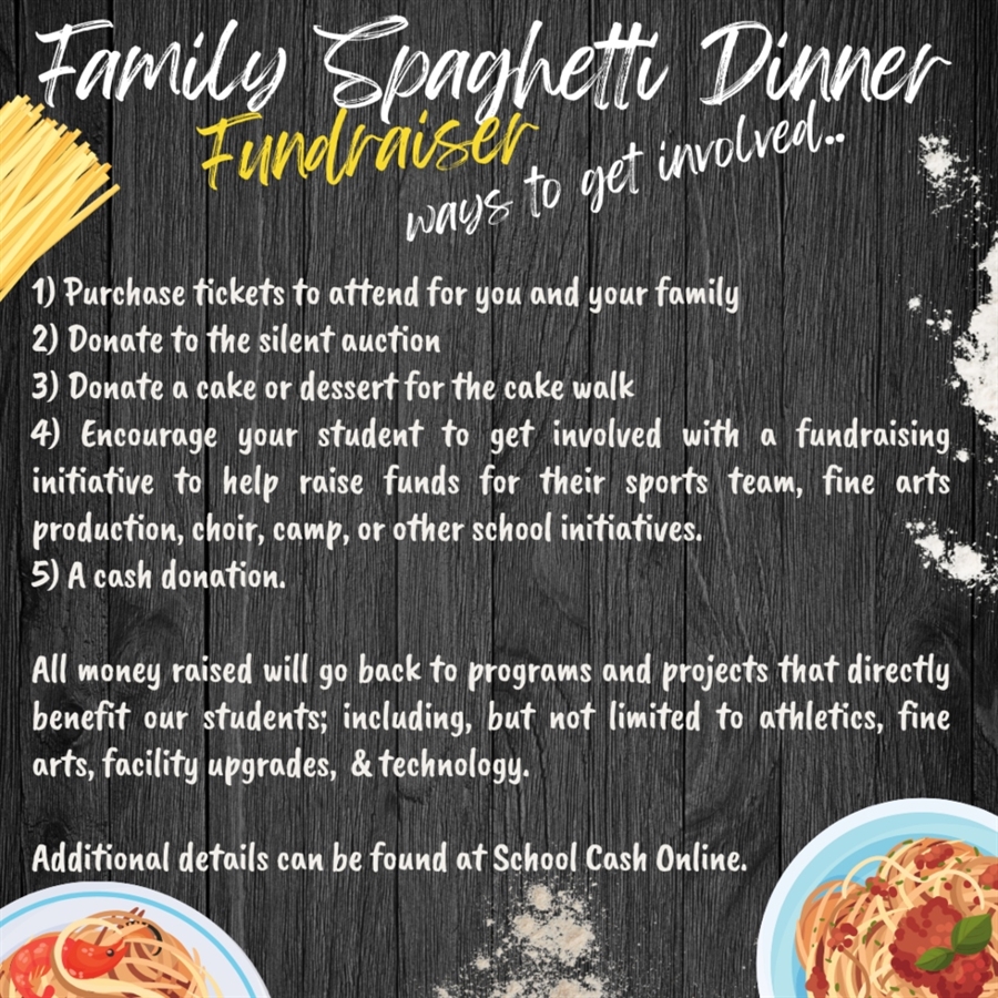 Spaghetti Dinner info